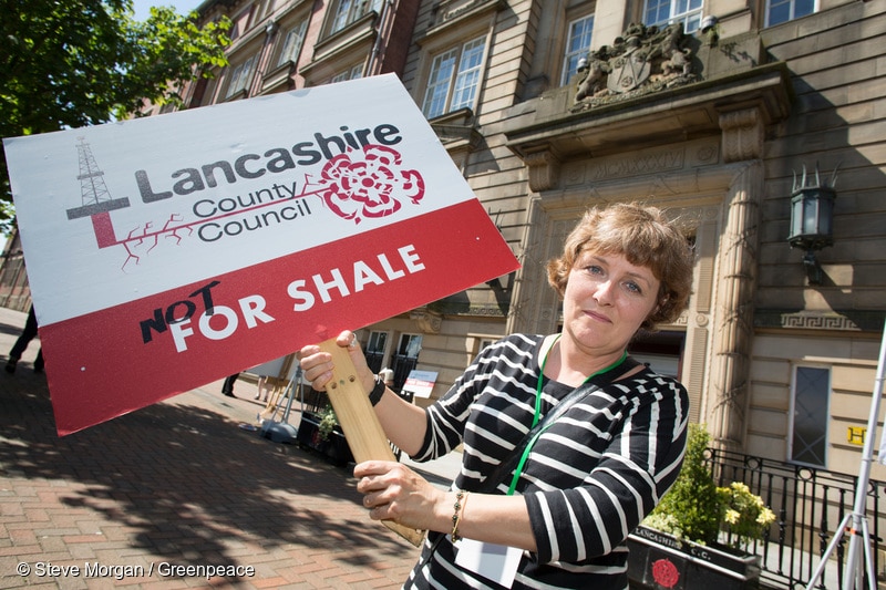 Image for Join us in Lancashire for a rally to say NO to fracking