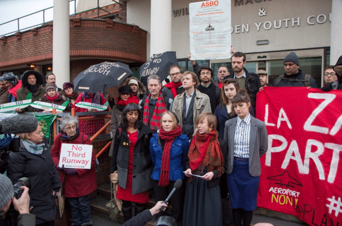 Image for Anti Third Runway Activists Get Their Day In Court