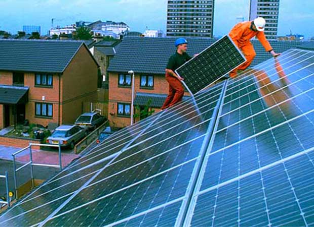 Image for Government U-turn: Osborne Drops Plan To Hike Up The Cost Of Solar Panels