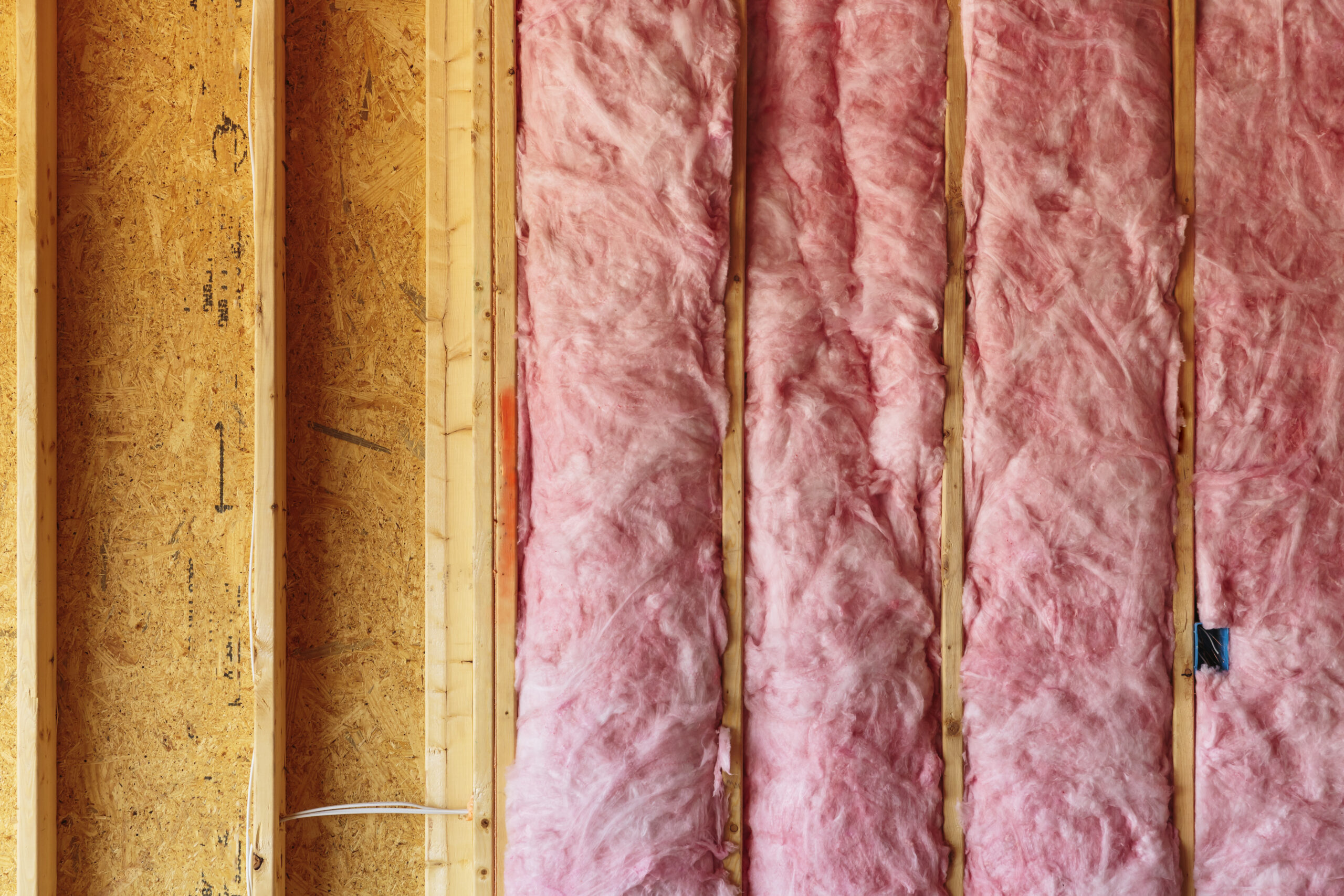Pink housing insulation